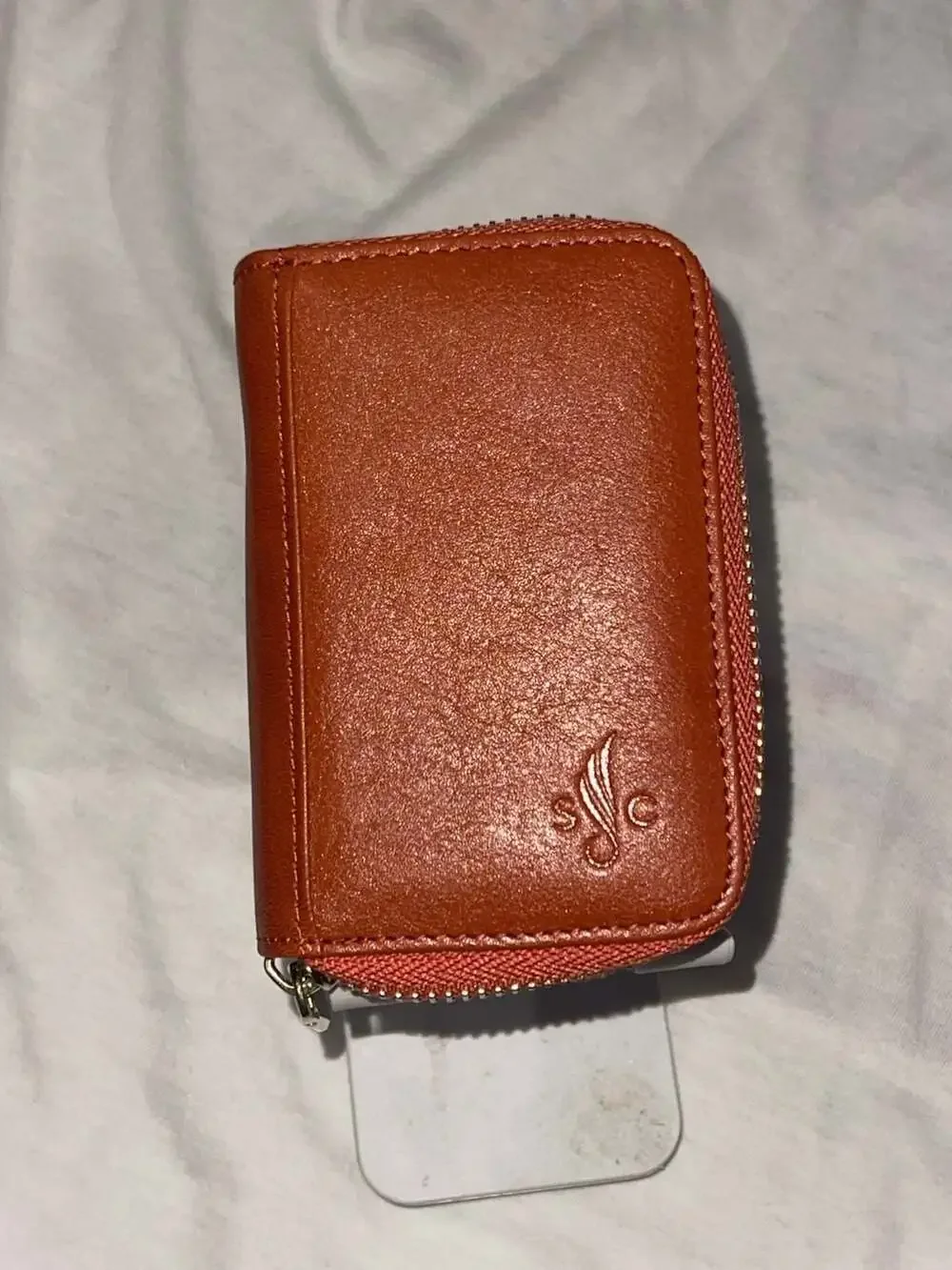 New Sycamore Leather Small Card Holder.